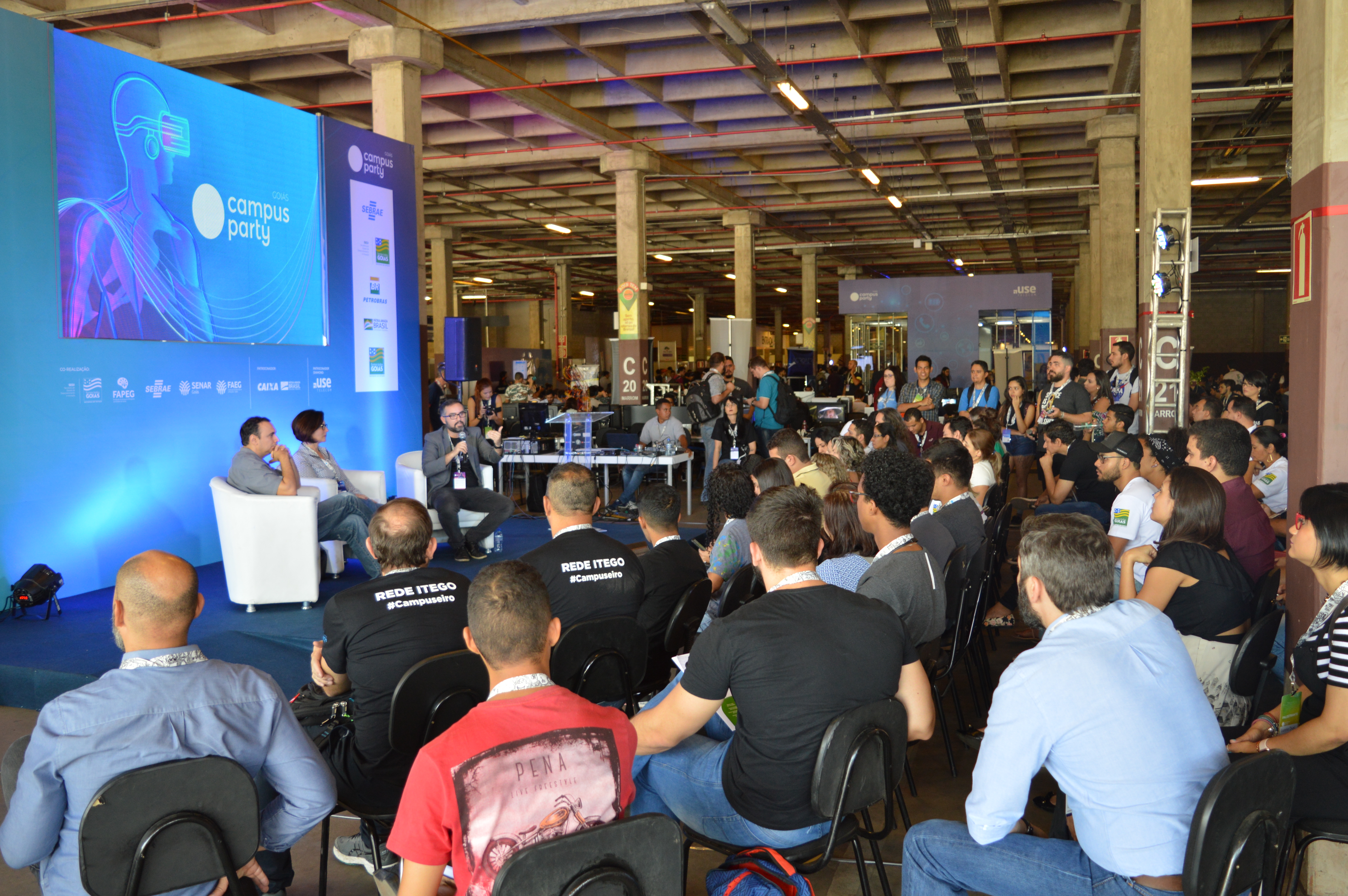 Programação da Campus Party Goiás termina e contabiliza mais de 60 mil pessoas que visitaram o evento